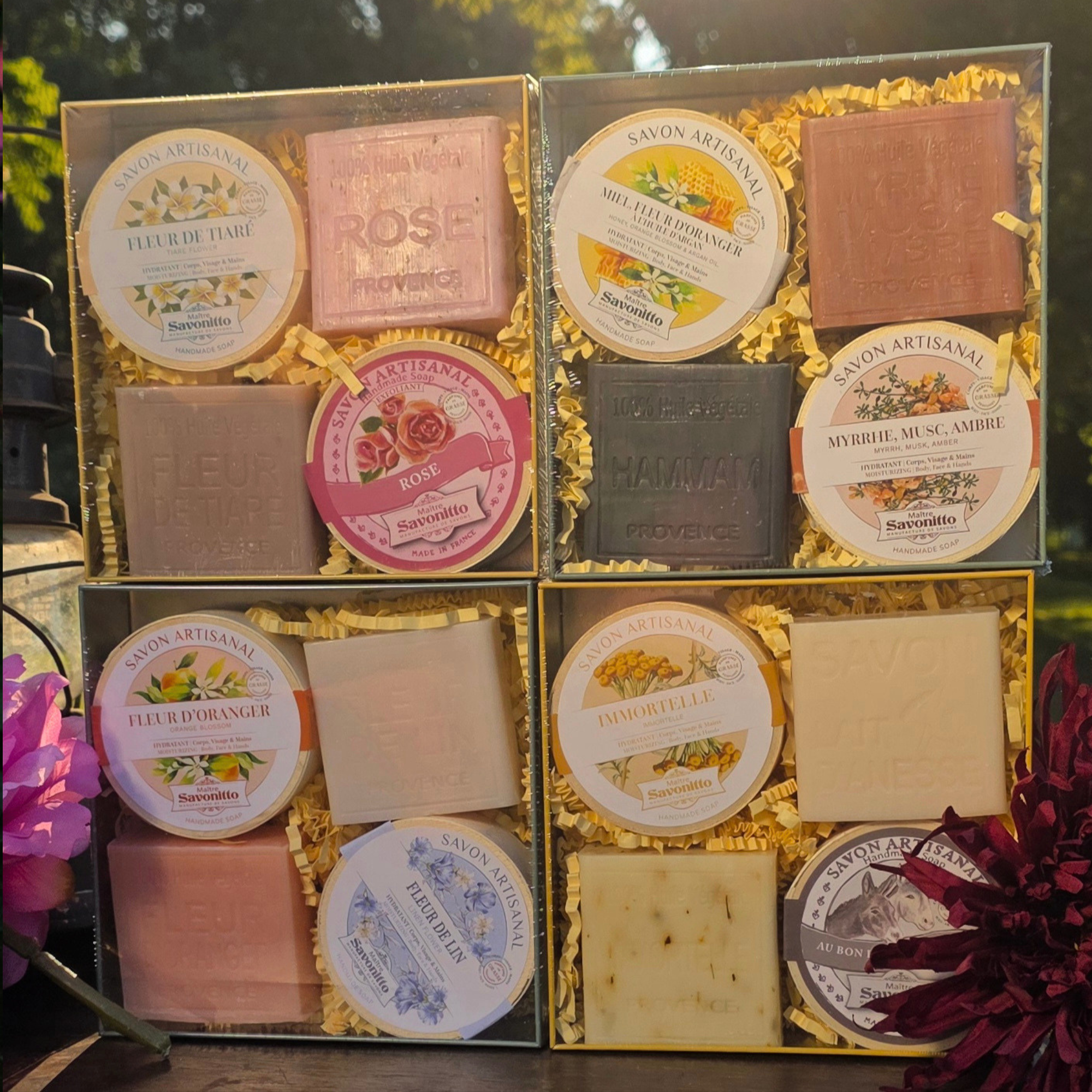 L’Éclat de la Rosée Matinale – Coffret Fleur d’Oranger et Fleur de Lin