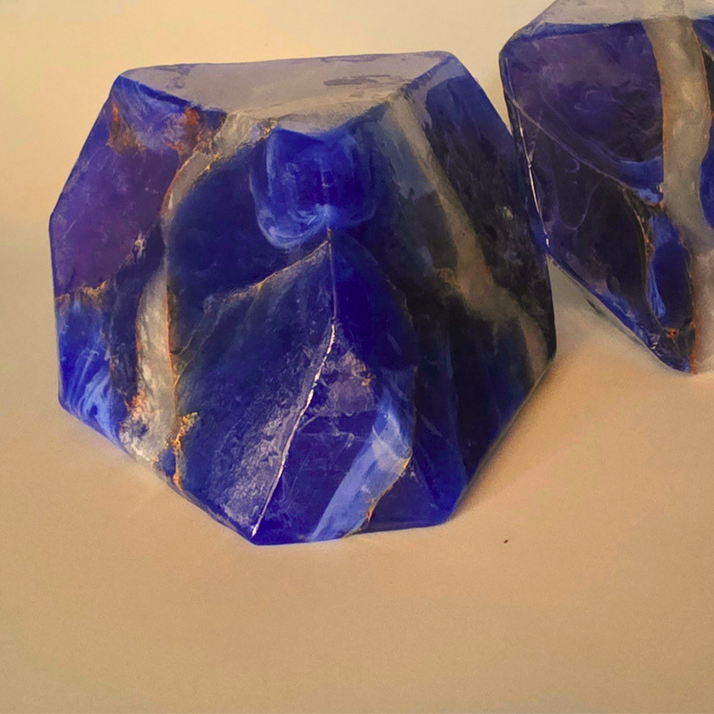 Savon artisanal - Le Lingot d'Outre-mer CÉLESTE (Lapis Lazuli)