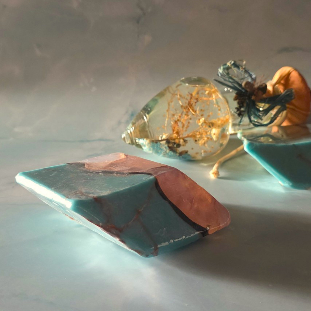Savon artisanal - La Turquoise : Le Joyau des Mers du Sud