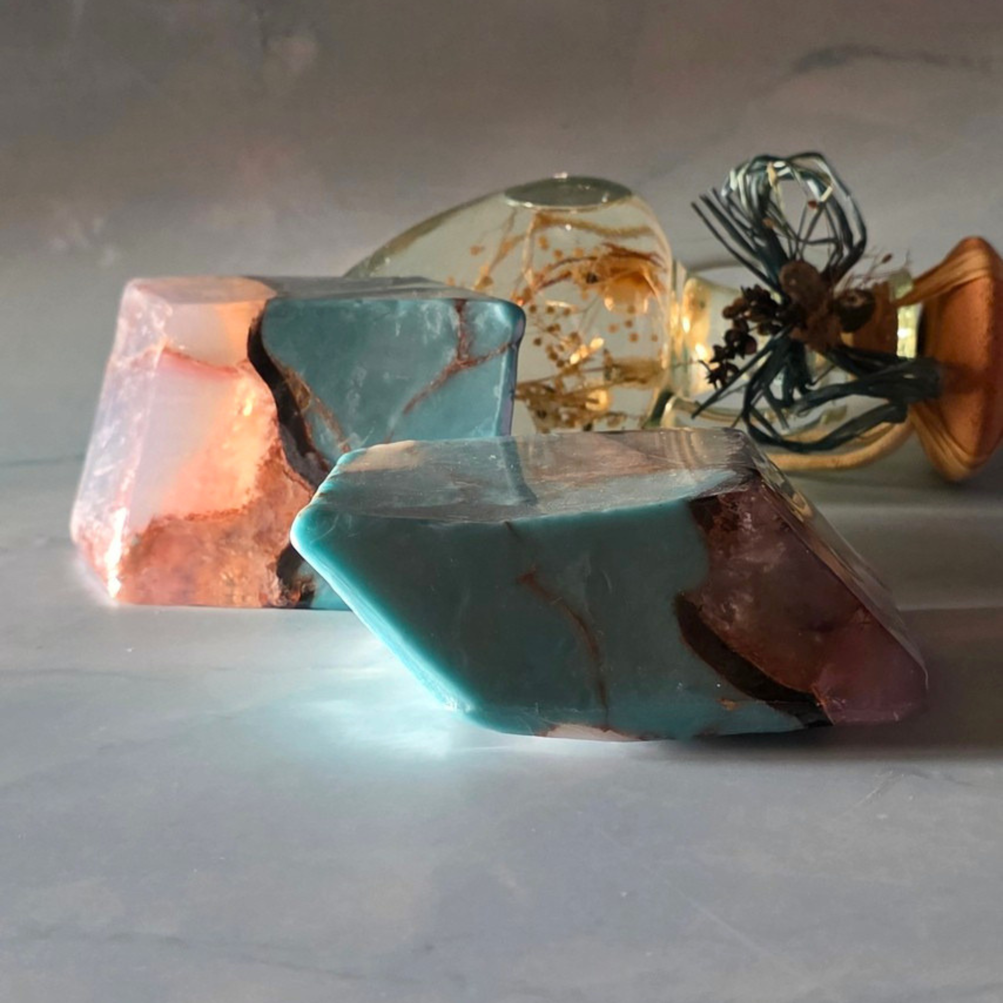 Savon artisanal - La Turquoise : Le Joyau des Mers du Sud