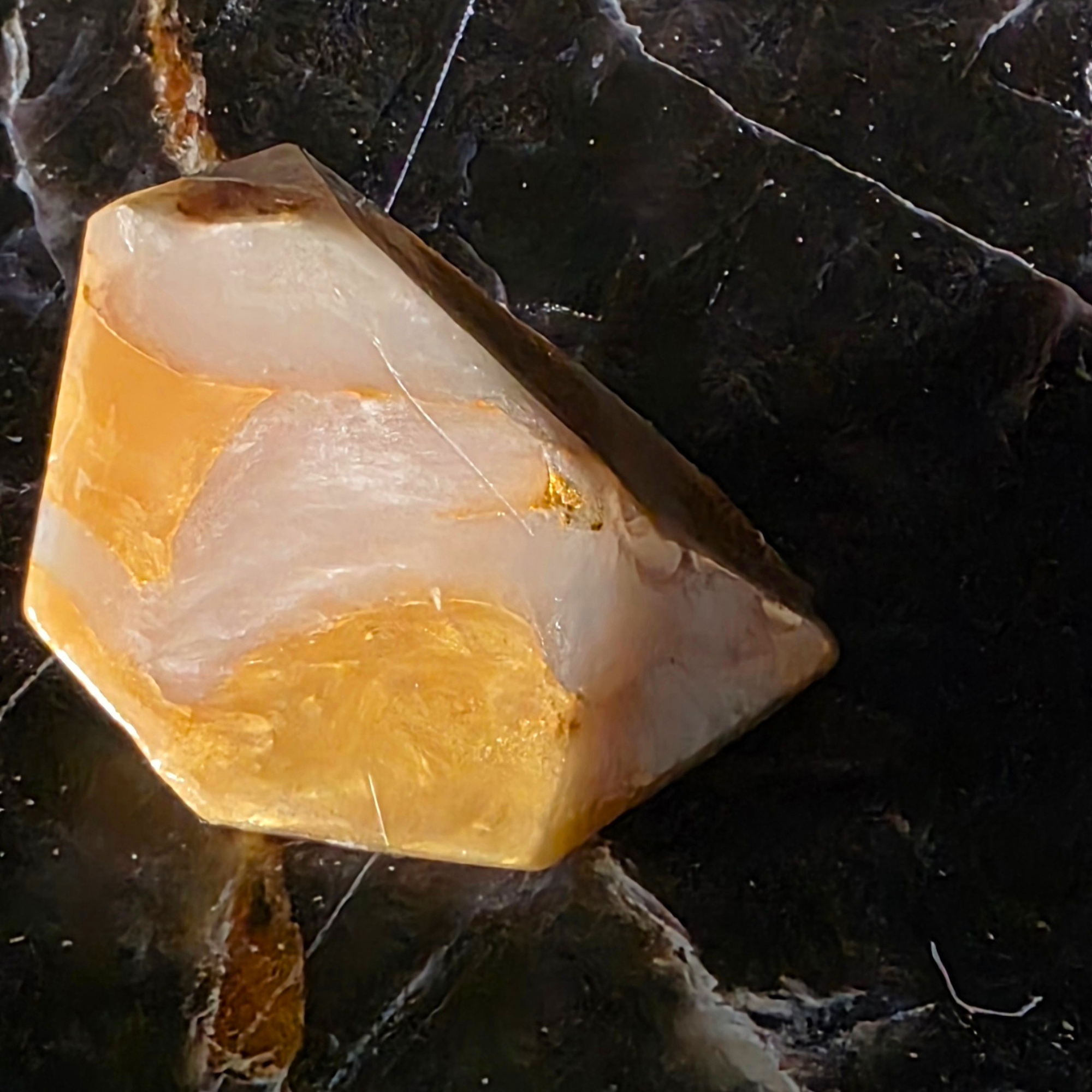 Savon artisanal - La Mémoire d’Anastasia – Albâtre Oriental  & Gold in Quartz
