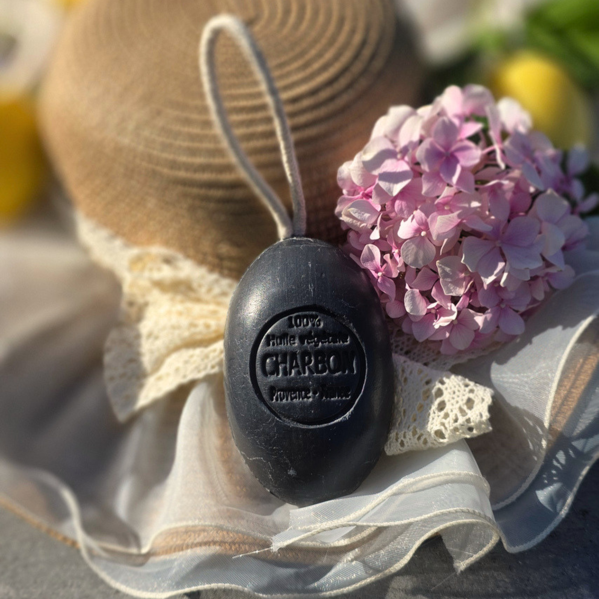 Savon artisanal - L’Obsidienne de Charbon
