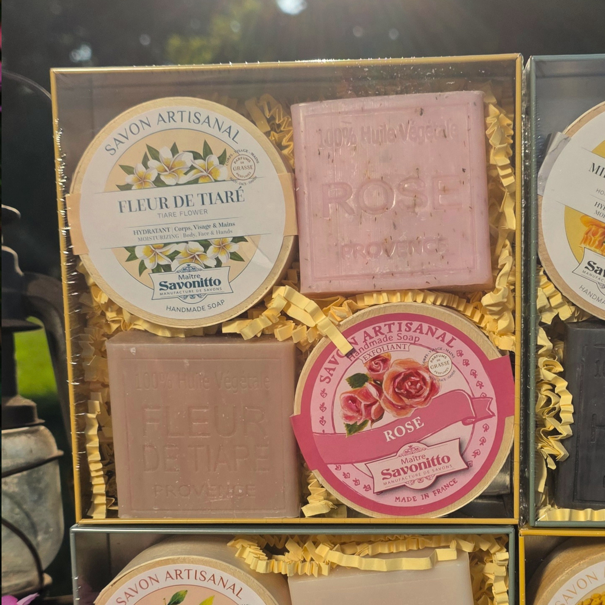 L’Écrin des Jardin de Roseraies – Coffret Rose et Fleur de Tiaré