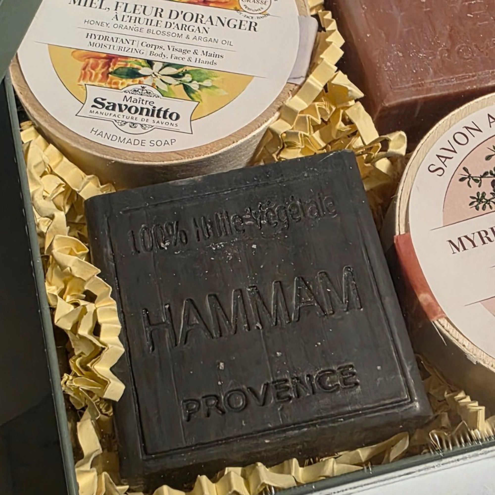 Coffret de savons artisanaux : Les Trésors du Sérail