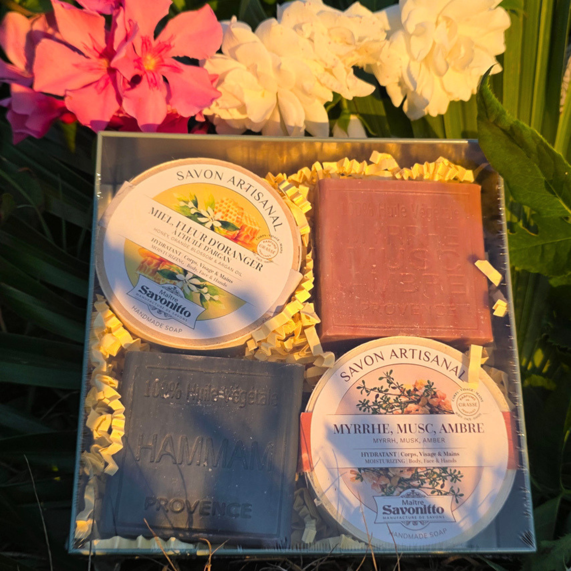 Coffret de savons artisanaux : Les Trésors du Sérail