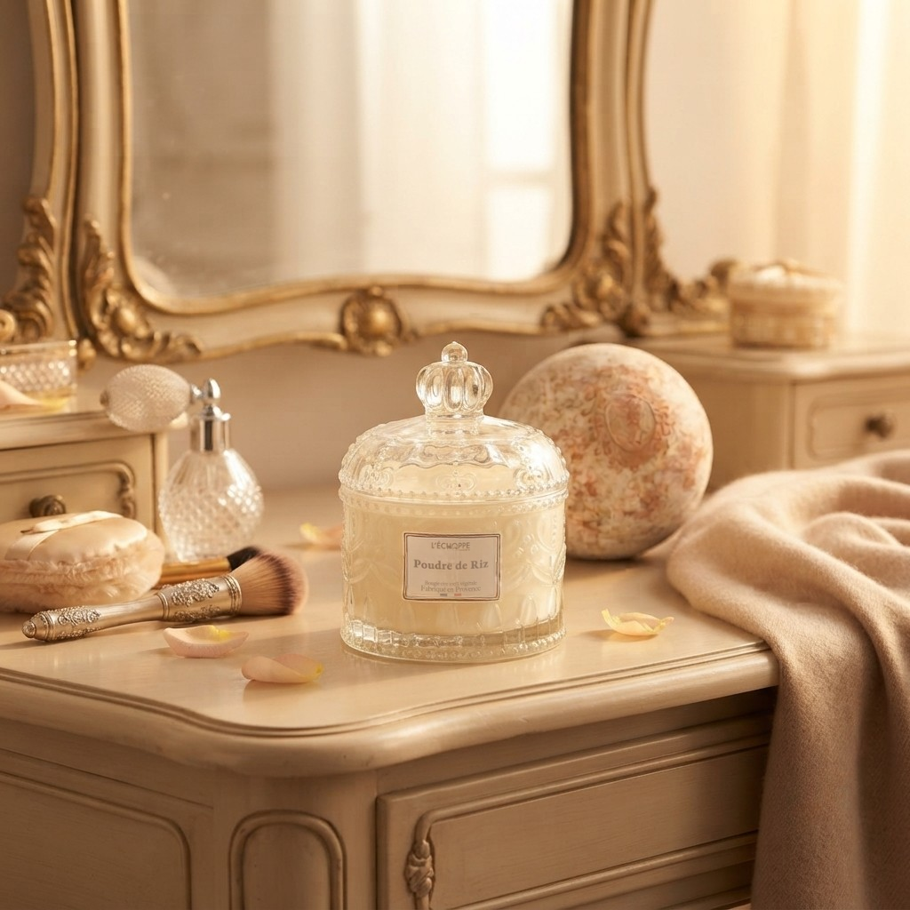 Bougie Bonbonnière Poudre de Riz