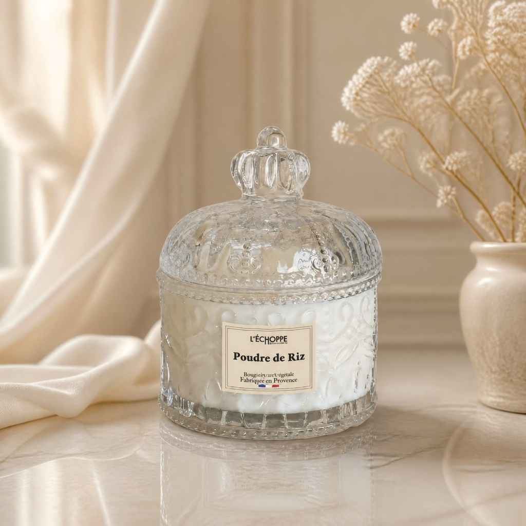 Bougie Bonbonnière Poudre de Riz