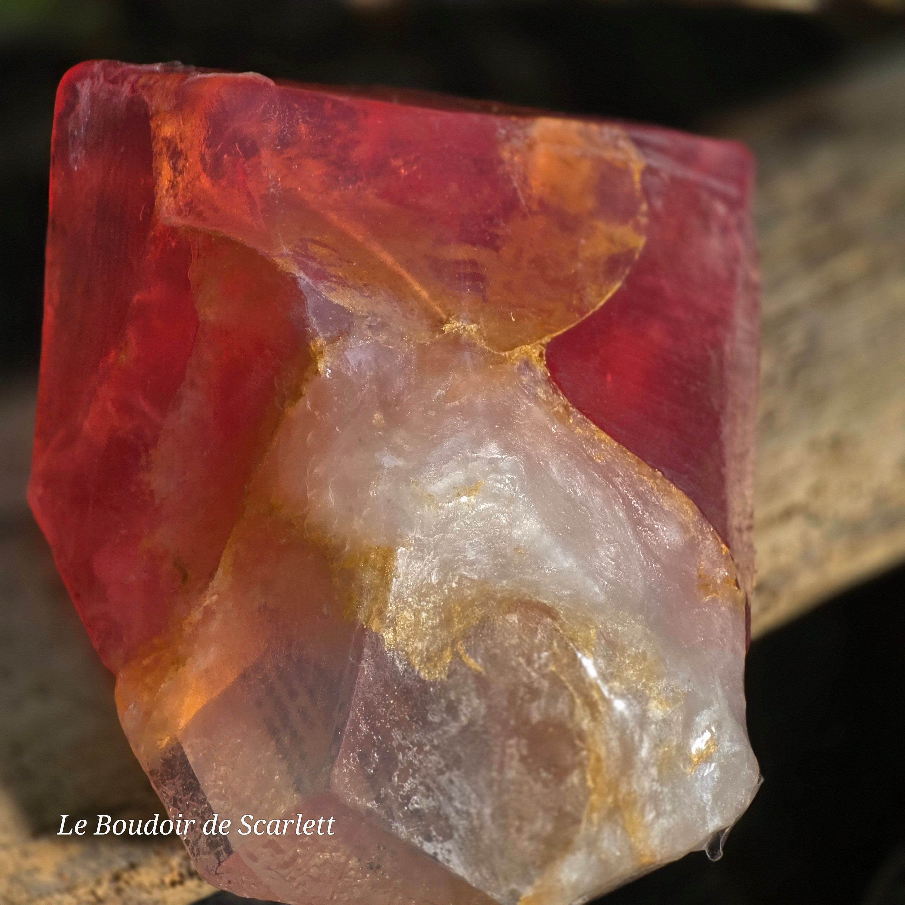 Savon artisanal - Le Quartz Rose : La Confidence de Lamartine