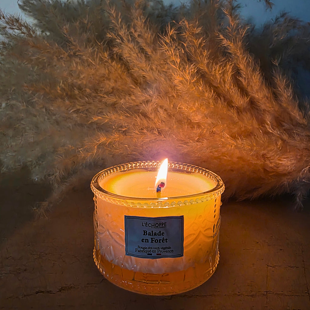 Bougie Bonbonnière "Balade en forêt"