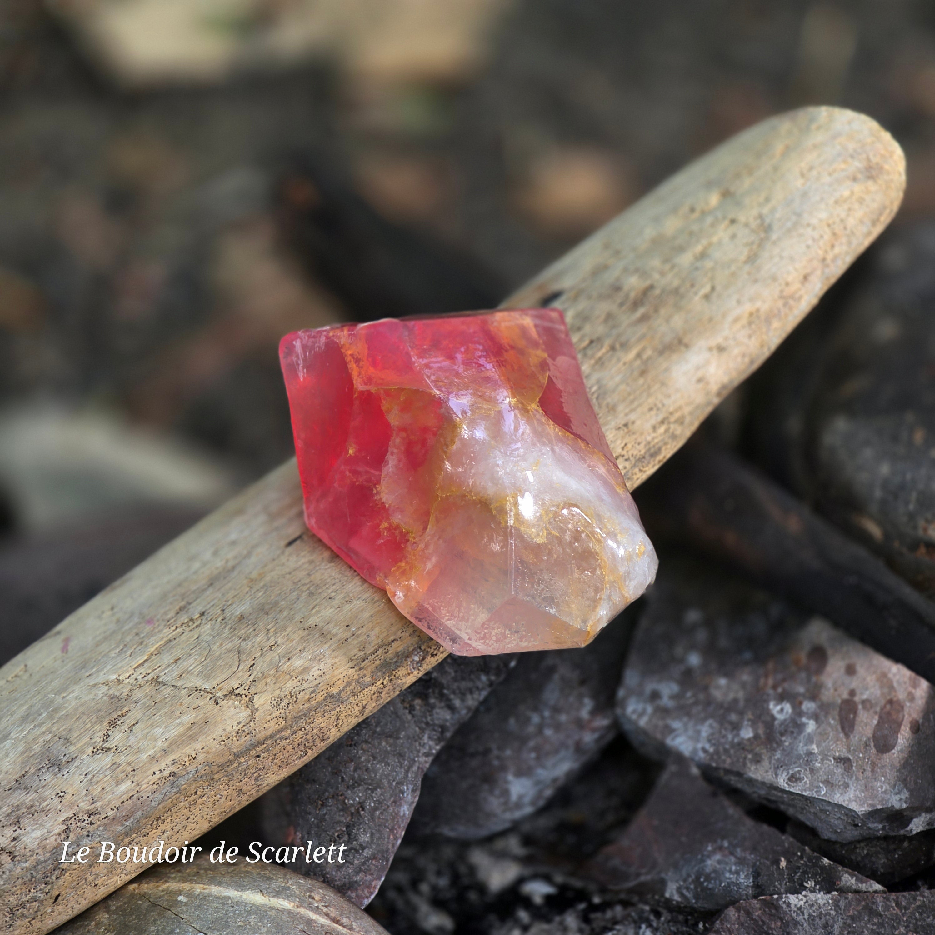 Savon artisanal - Le Quartz Rose : La Confidence de Lamartine