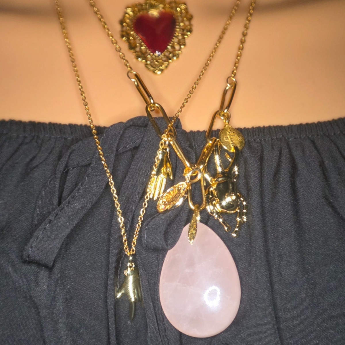 Collier L'Énigme du Scarabée